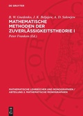 Cover: Mathematische Methoden der Zuverl&auml;ssigkeitstheorie I - De Gruyter