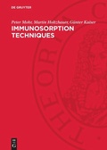 Cover: Immunosorption Techniques - De Gruyter