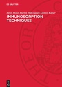 Cover: Immunosorption Techniques - De Gruyter