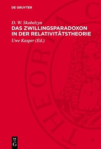 Abbildung von: Das Zwillingsparadoxon in der Relativitätstheorie - De Gruyter