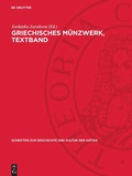 Cover: Griechisches M&uuml;nzwerk, Textband - De Gruyter