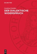 Cover: Der dialektische Widerspruch - De Gruyter