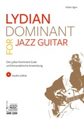 Cover: Lydian Dominant for Jazz Guitar - Acoustic Music Books