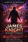 Cover: James Knight: Teenage Superhuman - Rising Threat - Jordan Romero