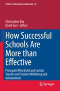 Cover: How Successful Schools Are More than Effective - Springer