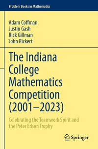 Abbildung von: The Indiana College Mathematics Competition (2001-2023) - Springer