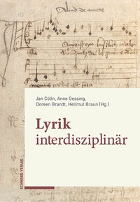Abbildung von: Lyrik interdisziplinär - Schwabe Verlag GmbH