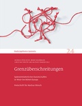 Cover: Grenz&uuml;berschreitungen - Sandstein Kultur