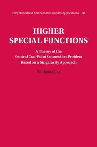 Abbildung von: Higher Special Functions - Cambridge University Press