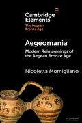 Cover: Aegeomania - Cambridge University Press