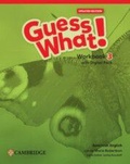 Cover: Guess What! American English Level 3 Workbook with Learner's Digital Pack Updated - Cambridge University Press