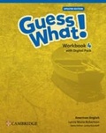 Cover: Guess What! American English Level 4 Workbook with Learner's Digital Pack Updated - Cambridge University Press