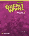 Cover: Guess What! American English Level 5 Workbook with Learner's Digital Pack Updated - Cambridge University Press