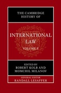 Cover: The Cambridge History of International Law: Volume 10, International Law at the Time of the League of Nations (1920-1945) - Cambridge University Press