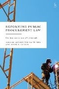 Cover: Reforming Public Procurement Law - Hart Publishing