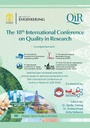 Cover: The 18th International Conference on Quality in Research - Trans Tech Publications Ltd
