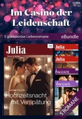 Cover: Im Casino der Leidenschaft - 5 glamour&ouml;se Liebesromane - CORA Verlag