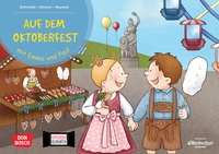 Abbildung von: Auf dem Oktoberfest mit Emma und Paul. Kamishibai Bildkartenset - Don Bosco Medien