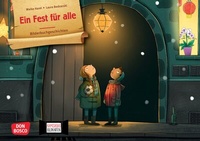 Abbildung von: Ein Fest für alle. Schneinachten in der Nachtigallstraße. Kamishibai Bildkartenset - Don Bosco Medien