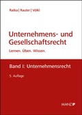 Cover: Unternehmens- und Gesellschaftsrecht - Manz