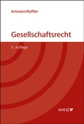 Cover: Gesellschaftsrecht - Manz