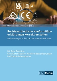 Abbildung von: Rechtsverbindliche Konformitätserklärungen korrekt erstellen - DIN Media