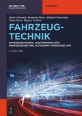 Cover: Fahrzeugtechnik - De Gruyter Oldenbourg