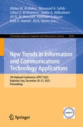 Bild: New Trends in Information and Communications Technology Applications - Springer