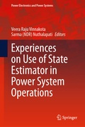 Cover: Experiences on Use of State Estimator in Power System Operations - Springer