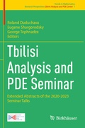 Cover: Tbilisi Analysis and PDE Seminar - Birkh&auml;user