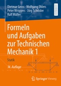 Cover: Formeln und Aufgaben zur Technischen Mechanik 1 - Springer Vieweg