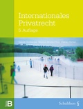 Cover: Internationales Privatrecht - Schulthess Juristische Medien