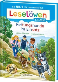 Abbildung von: Leselöwen 2. Klasse - Rettungshunde im Einsatz - Loewe