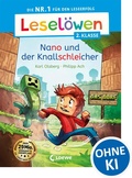 Cover: Lesel&ouml;wen 2. Klasse - Nano und der Knallschleicher - Loewe