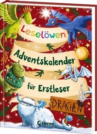 Abbildung von: Leselöwen-Adventskalender für Erstleser - Drachen - Loewe