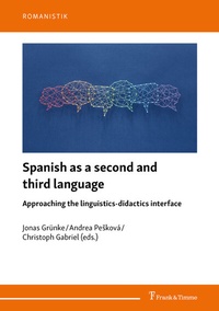 Enlarge image Cover: Spanish as a second and third language - Frank & Timme