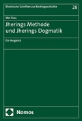 Cover: Jherings Methode und Jherings Dogmatik - Nomos