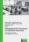 Cover: Videographische Forschung zu inklusivem Unterricht - Verlag Julius Klinkhardt