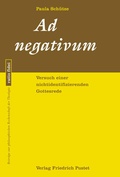 Cover: Ad negativum - Pustet, F