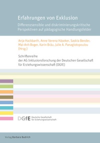 Abbildung von: Erfahrungen von Exklusion - Verlag Barbara Budrich