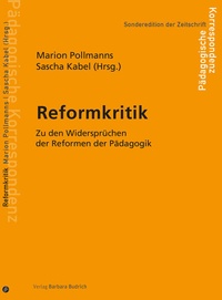 Enlarge image Cover: Reformkritik - Verlag Barbara Budrich