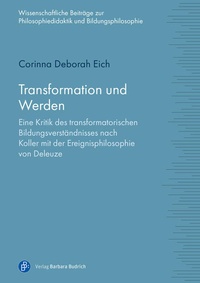 Abbildung von: Transformation und Werden - Verlag Barbara Budrich