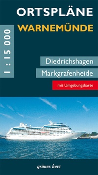 Abbildung von: Ortspläne Warnemünde - grünes herz