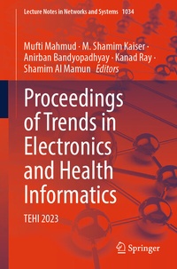 Enlarge image Cover: Proceedings of Trends in Electronics and Health Informatics - Springer