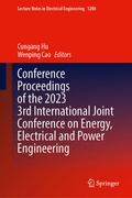 Cover: Conference Proceedings of the 2023 3rd International Joint Conference on Energy, Electrical and Power Engineering - Springer