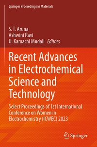 Enlarge image Cover: Recent Advances in Electrochemical Science and Technology - Springer