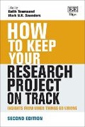 Cover: How to Keep Your Research Project on Track - Edward Elgar Publishing