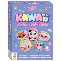 Abbildung von: Zap! Kawaii Rock Painting Kit - Hinkler Books