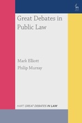 Cover: Great Debates in Public Law - Hart Publishing