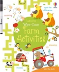 Cover: Wipe-Clean Farm Activities - Usborne Publishing Ltd